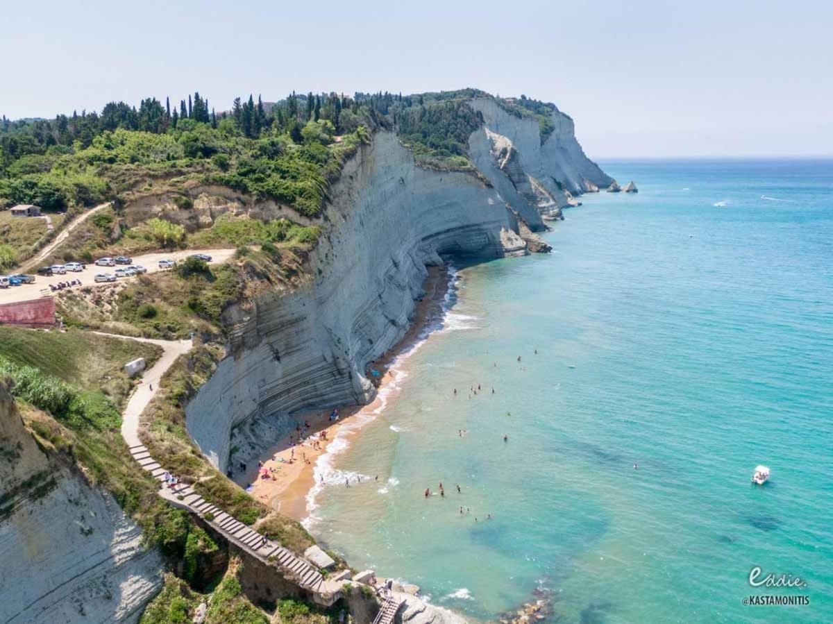 Melitsa Corfu Hotel Sidárion Exterior foto